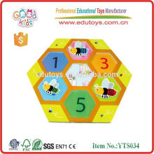 Brinquedos do bebê China Wholesale Bee Number Game